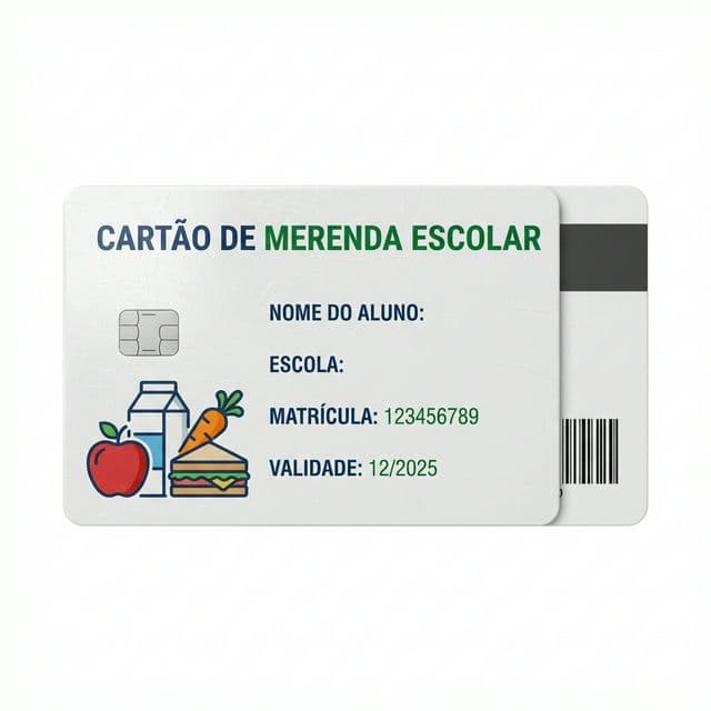 Cartão de Merenda