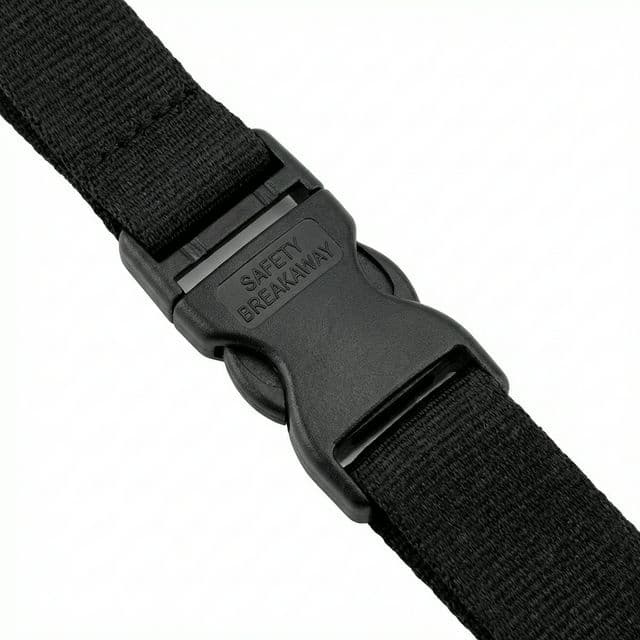 Cordão de Crachá com Trava de Segurança