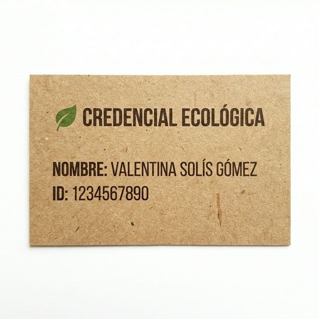 Credencial Ecológica